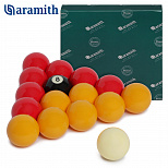 Комплект шаров для пула Aramith Casino Red & Yellow 8Pool 57.2 мм
